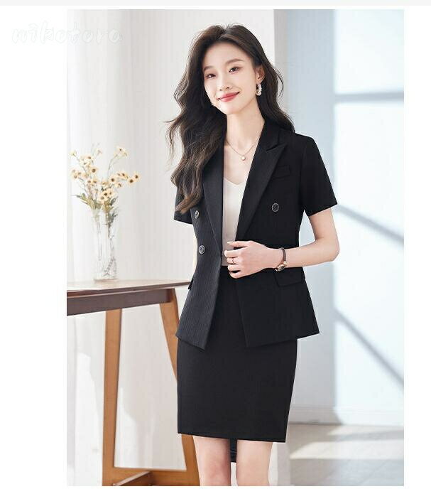 パンツスーツ スカートスーツ セットアップ 2点セット レディース フォーマル 洗える 半袖 テーラードジャケット スラックス ひざ丈スカート ビジネス リクルート 通勤 OL セレモニー 制服 入学式 卒業式 結婚式 二次会 上品 フェミニン 着痩せ 大きいサイズ 30代40代50代