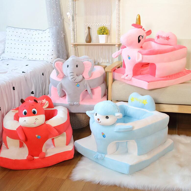 お座り練習 お食事グッズ ベビーチェア ベビーソファー 赤ちゃん キッズ 子供用 幼児 ふわふわ コットン 枕 首座り 安定感 保護 可愛い ベビーソファ 座布団 クッション ソフトチェア ぬいぐるみ 安全 転倒防止 ベビー用 イス 洗える 8ヶ月～12ヶ月 お座り