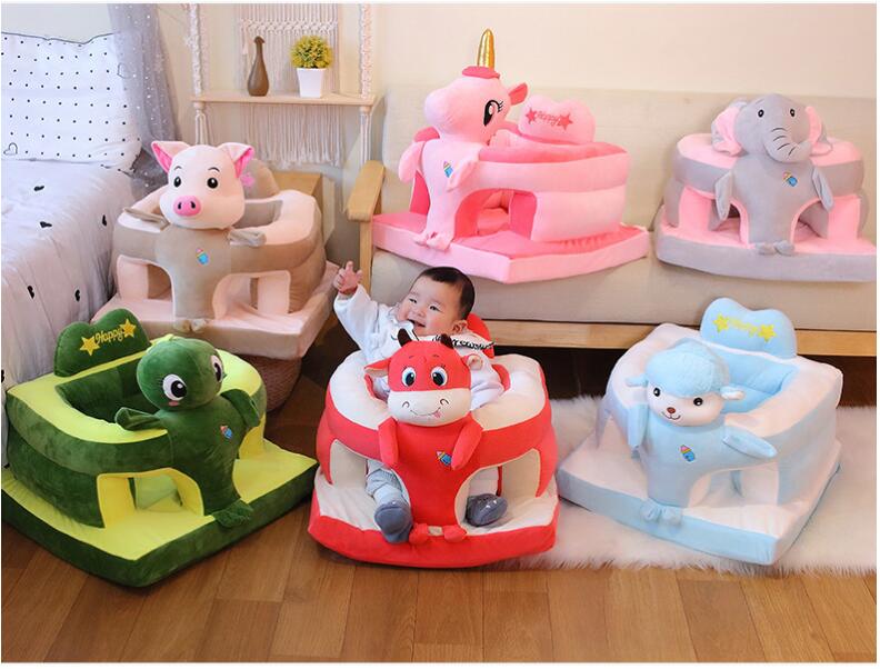 お座り練習 お食事グッズ ベビーチェア ベビーソファー 赤ちゃん キッズ 子供用 幼児 ふわふわ コットン 枕 首座り 安定感 保護 可愛い ベビーソファ 座布団 クッション ソフトチェア ぬいぐるみ 安全 転倒防止 ベビー用 イス 洗える 8ヶ月～12ヶ月 お座り