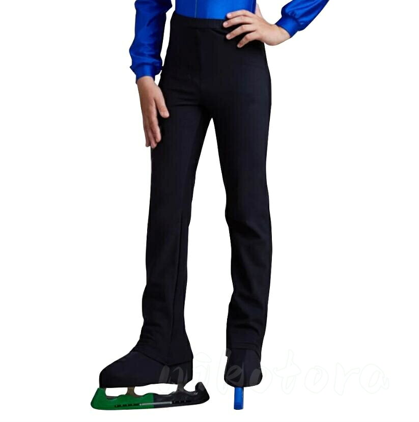 メンズ フィギュアスケートパンツ スケートウエア ロングパンツ トレーニングパン...