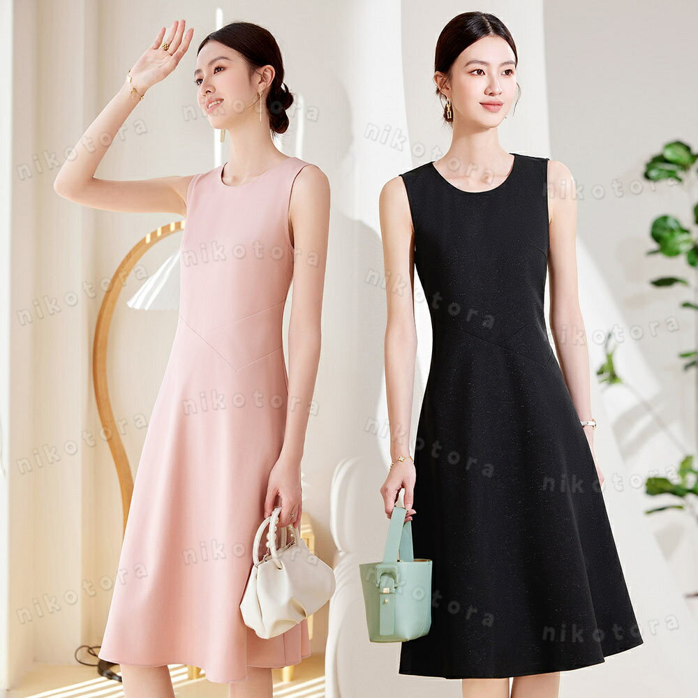 フォーマルドレス ひざ丈ワンピース タイト Aラインワンピース スーツワンピース 無地 ノースリーブ ゆったり 重ね着 パーティードレス ビジネス リクルート 通勤OL 仕事 結婚式 入学式 卒業式 お呼ばれ 20代 30代 40代 女性 大きいサイズS-4XL 春夏新作