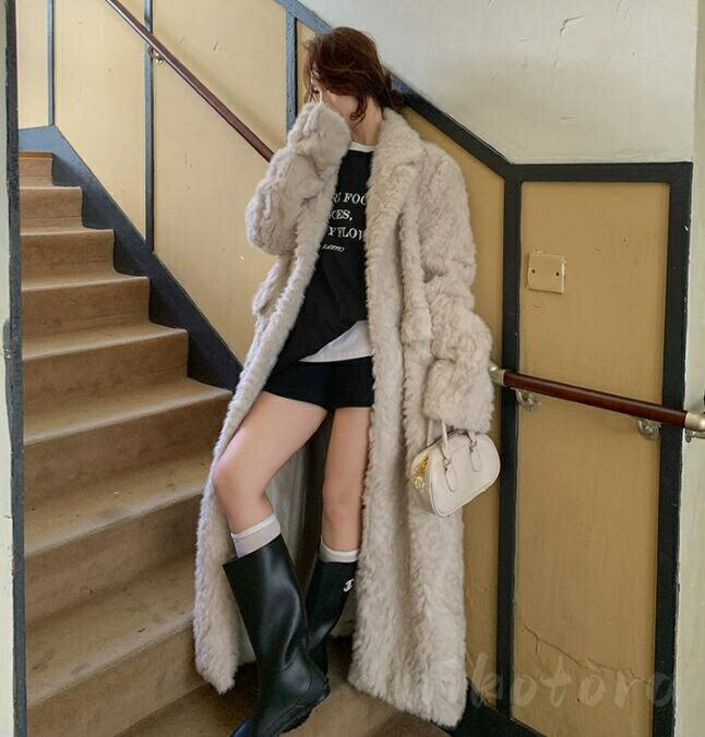 楽天市場】ファーコート マキシの通販