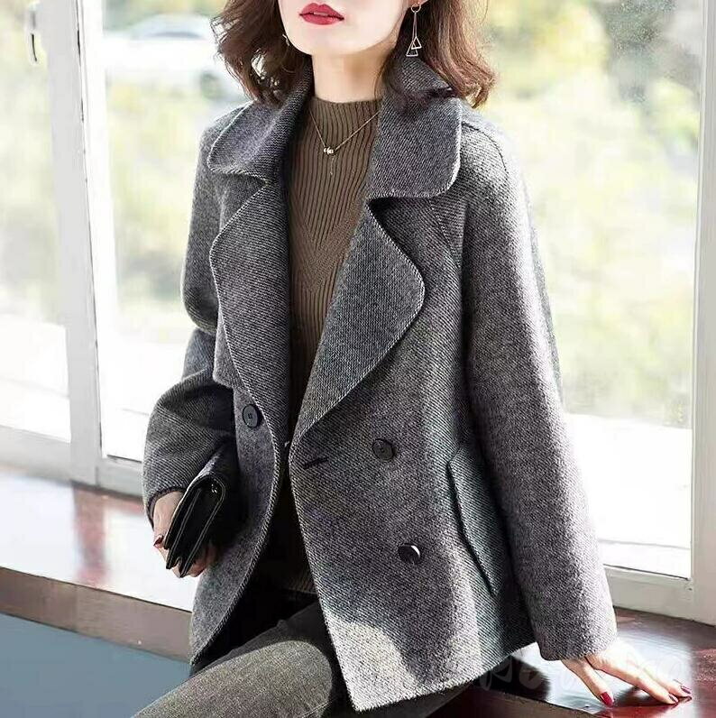 フォーマルスーツ ジャケット テーラードジャケット レディース 秋冬 ブレザー ダブルブレスト ショー..