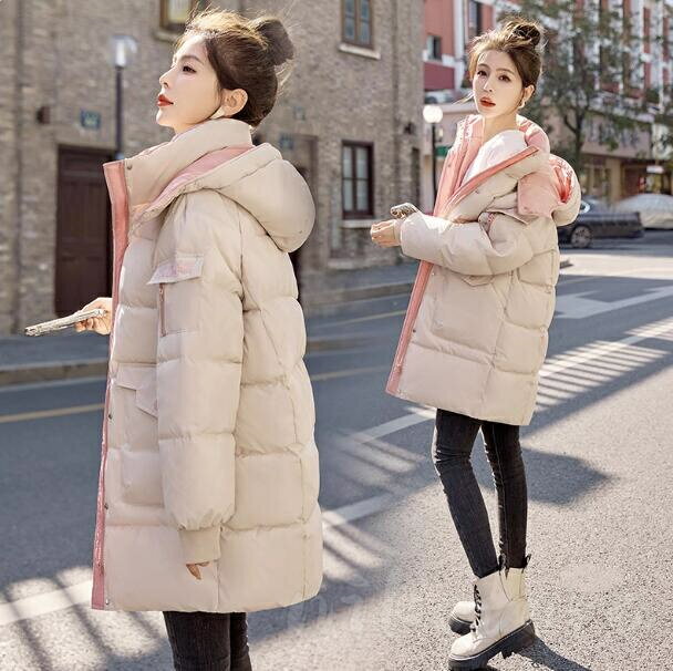 厚手防寒ジャケットレディース長袖ダ...