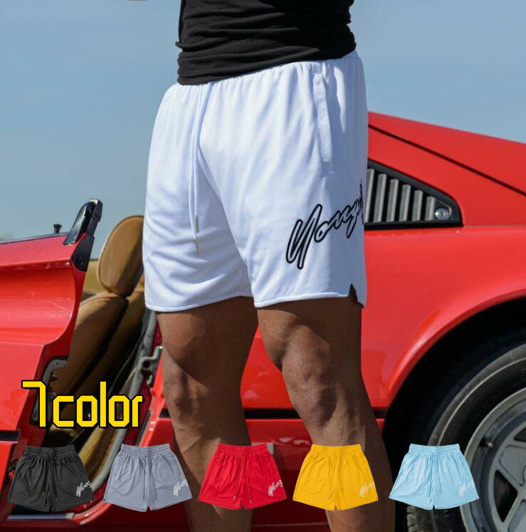 楽天nikotora吸汗 速乾 通気性 ショートパンツ メンズ 短めパンツ 五分丈 ハーフパンツ ジャージパンツ ストレッチ ズボン トレーニングパンツ フィットネス スポーツウェア アウトドア ジョガーパンツ ランニング ウォーキング 筋トレ 運動服 カジュアル 薄手 肌触り 春 夏