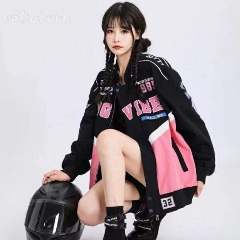 ノーカラージャケットパーカーレディ...