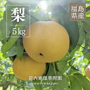 梨 【箭内厳雄果樹園】 家庭用 1種 5kg 8~11個 福島県須賀川市《11/上旬~11/中旬より出荷》