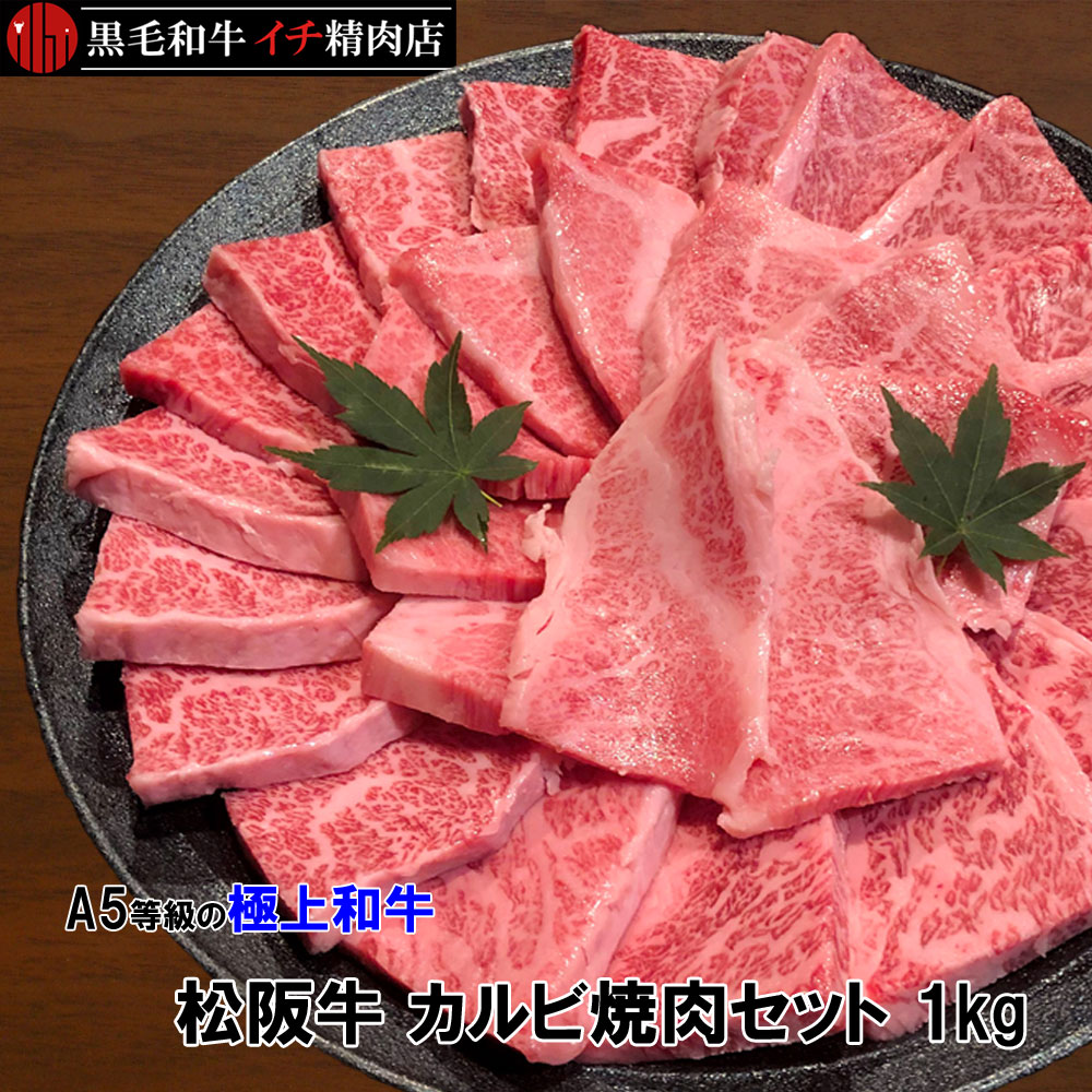 松阪牛 松阪牛 A5等級 カルビ 焼肉セット 1kg バーベキュー 1キロ 送料無料 カルビー OPEN価格 特別価格 特価 期間限定価格