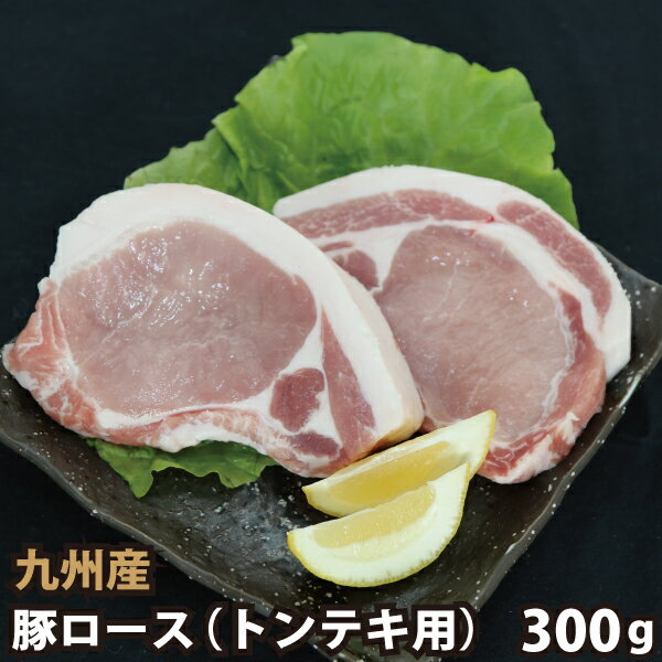 楽天肉工房志方九州産 豚ローストンテキ用 （タレ付き） 計300g（150g×2枚） 豚肉 国産 国内産