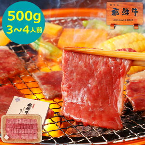 焼肉 ギフトお肉 肉 ギフト 飛騨牛もも・かた肉 焼肉用 500g●3〜4人前 ●化粧箱入 ●送料無料バレンタイン お歳暮 お礼 お祝い 内祝い ギフト 食品 プレゼント 赤身 牛肉 A4A5等級 風呂敷 BBQ バーベキュー ひぐちのギフト