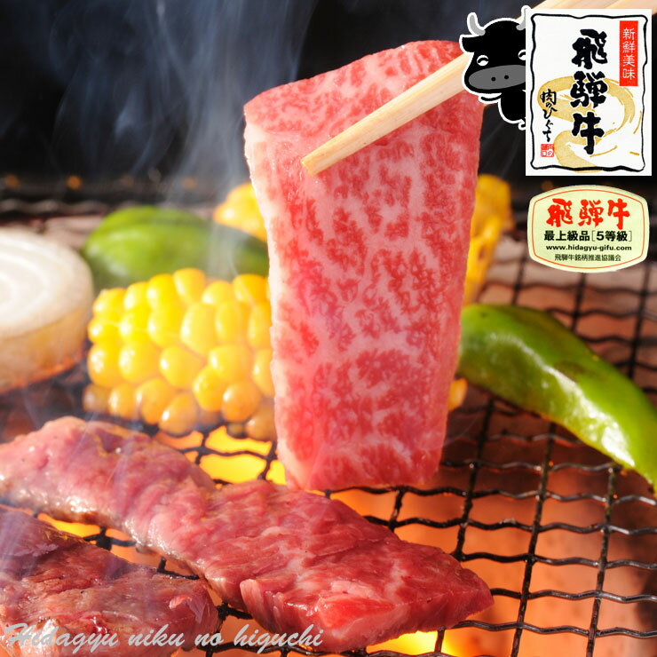 焼肉 【A5等級】肉 ご自宅使い A5等級 飛騨牛 ロース 肉 焼肉 400g 約2～3人前 送料無 ...