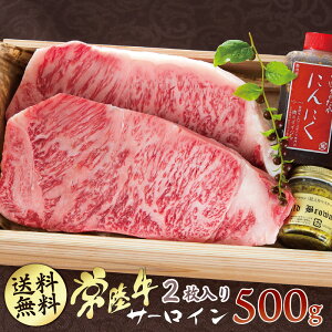バレンタイン 2021 ギフト プレゼント グルメ 肉 送料無料 高級肉 ステーキ 和牛 常陸牛 A5 サーロインステーキ 250g×2枚入り 内祝い お祝い お返し 結婚 出産 誕生日 名入れ メッセージカード 【#元気いただきますプロジェクト】