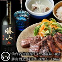 楽天肉のいとう　楽天市場店[お肉に合う日本酒セット] 熟成 肉厚牛たん 塩味500g＆勝山酒造 純米大吟醸 伝 720ml [ 熟成 牛タン 牛肉 焼肉 母の日 父の日 お歳暮 御歳暮 お中元 御中元 ギフト 贈答 お祝い 御祝 内祝い お取り寄せ 仙台 名物 宮城 ][冷蔵配送]