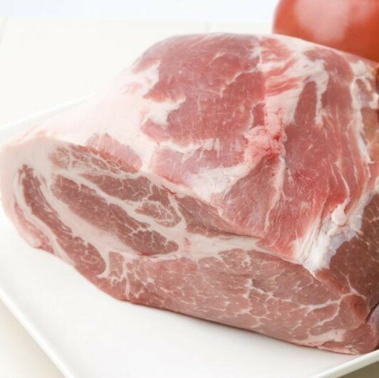 【豚肉】【国産豚】【塊】岩手県産豚肩ロースブロック1.0kg
