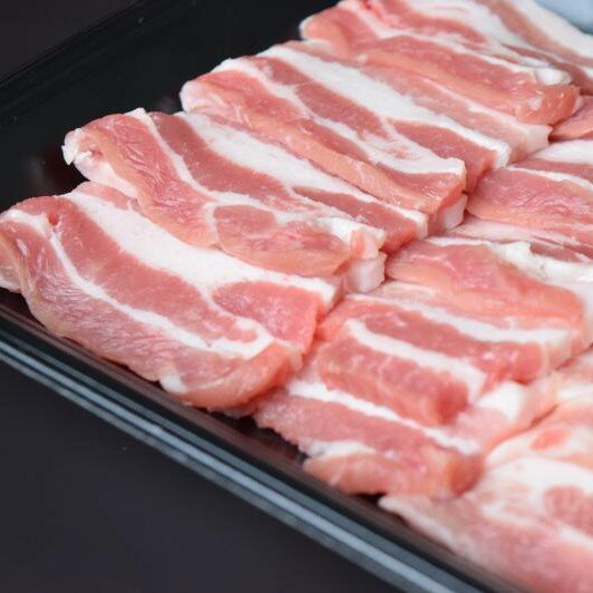 【豚肉】【国産豚】岩手県産豚バラ焼肉用1.0kgのサムネイル