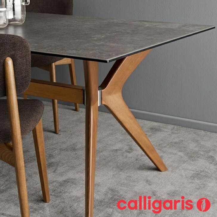 《ポイント10倍》正規代理店 カリガリス ダイニングテーブル TOKYO トーキョー セラミック天板 幅180cm calligaris 在庫有