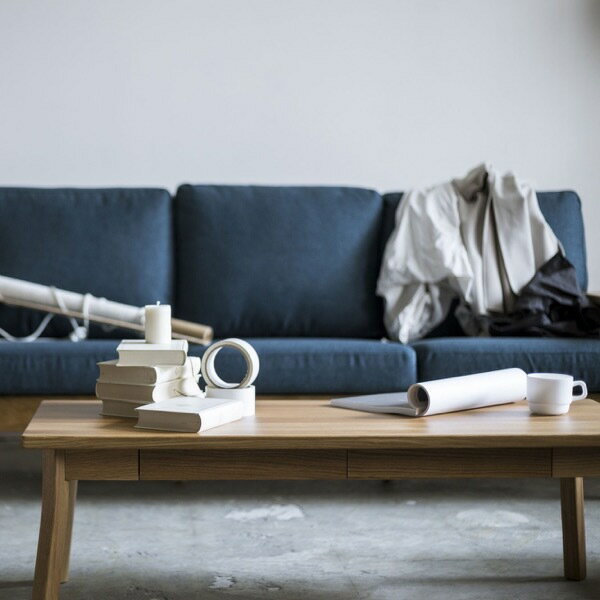 商品情報【品番】SVE-CT007【商品名】merge center table（マージ センターテーブル）【カラー】ナチュラル【サイズ】幅110cm × 奥行き45cm × 高さ36cm【材質】天板：オーク無垢材フレーム：オーク無垢材（ウ...