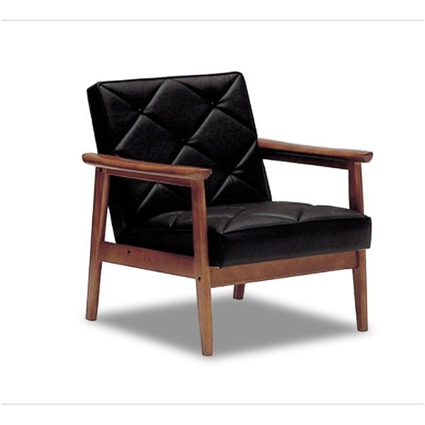 <期間中P13倍>カリモク 一人掛けソファ 1シーター 肘掛椅子 応接ソファ WS1120BW karimoku [2]