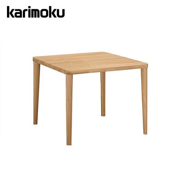 カリモク オーダーダイニングテーブル スタンダードタイプ4本脚 正方形 幅90cm DU6320 karimoku