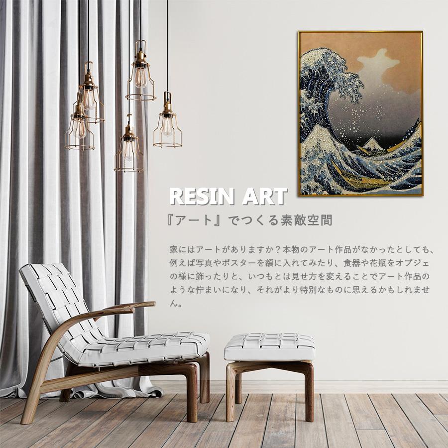 アートパネル 60×80 水晶絵調 KH240 富嶽三十六景 葛飾北斎 風景 絵画 壁掛けパネル 絵 ポスター 玄関 アートフレーム ギフト モダン おしゃれ YMスペース [3]