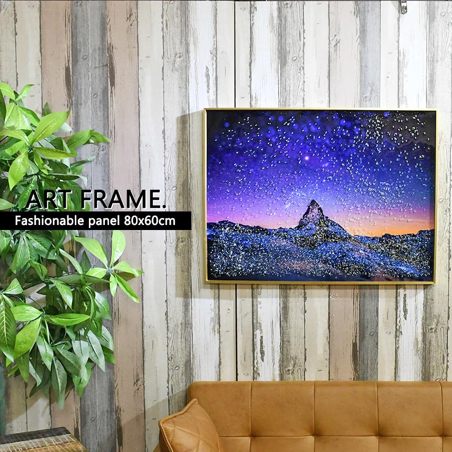 China Ornaments - アートパネル 60×80 水晶絵 KH1085 神秘的 壁掛けパネル 絵 玄関 インテリア ギフト モダン おしゃれ YMスペース
