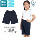 体操服 ハーフパンツ 体操着 パンツ 短パン ひざ丈 女の子 男の子 子供用 キッズ ジュニア ネイビー 紺 無地 女子 男子 男女兼用 クマさん歩き 運動会 お受験体操 幼稚園 保育園 園児 小学生 中学生 110cm 120cm 130cm 140cm 150cm 160cm 170cm SCH-PA12402 ゆうパケット対応