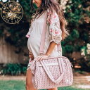HAPP ハップ Paige Carryall Dusty Rose マザーズバッグ おむつバッグ ベビー バッグ 大容量 撥水加工 バックパック トートバッグ ショルダーバッグ 2way 出産祝い 旅行 ブランド プレゼント 赤ちゃん 可愛い お洒落 人気 レディース Mサイズ(4)