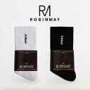 ROBINMAY ロビンメイ F169 RM RM 靴下 ソックス 秋 冬レディース メンズ ユニセックス ペアルック 台湾発 母の日 敬老の日 誕生日 ホワイ...