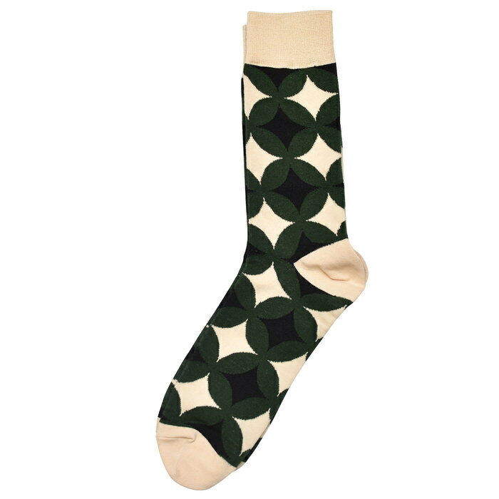 メンズ ソックス 柄 幾何学 北欧 面白い おもしろ 靴下 SOCKS カジュアル 個性的 ...