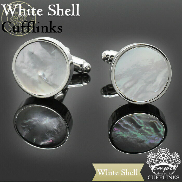 カフス サークル シェル ホワイト �