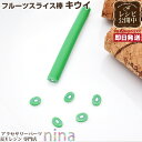 お一人様2つまで フルーツスライス棒 キウイ | レジン製作やネイルなどに大活躍のフルーツスライス アクセサリー パーツ / ジェルネイル デコ用品 デコネイル...
