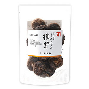 にんべん 食べるうまみ チップス 【椎茸】15g ＜常温・O＞