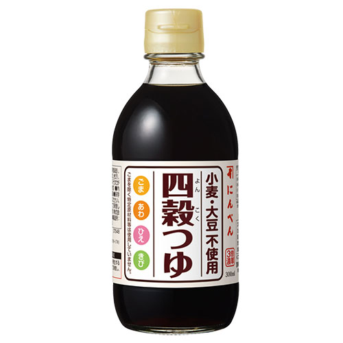 にんべん 四穀 つゆ　300ml 【小麦不使用】 【大豆不使用】 ＜常温・O＞