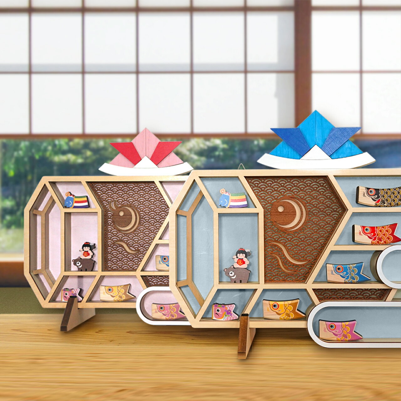 ナインディ— nine-D nined 日本製 木製 おもちゃ つみき 積木 積み木 玩具 インテリア デザイン 動物 お洒落 オシャレ おしゃれ 可愛い カワイイ かわいい 知育玩具 オブジェ 出産祝い 誕生日 こども 子ども 鯉のぼり