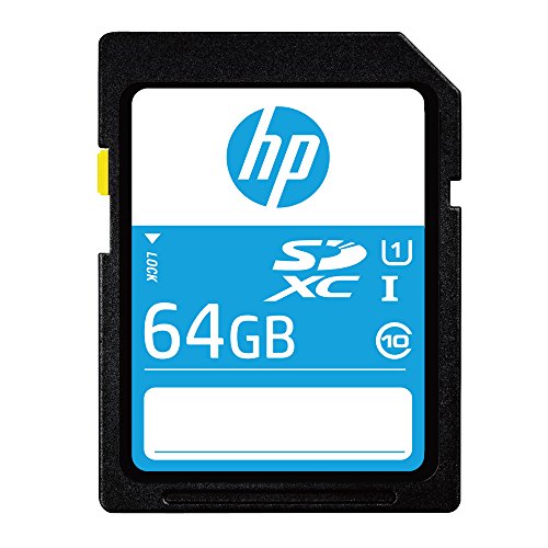 HP 64GB SDXCJ[h UHS-I U1 Ǎ:80MB/s tHD rfI J̃J[h HFSH064-1U1