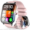 FFsN X}[gEHb` Bluetooth5.3 2023Vo & 1.9C` ʌv ^ iPhone/AhChΉ Smart Watch M/bZ[Wʒm IP68h X|[cEHb` J[ 24މ^