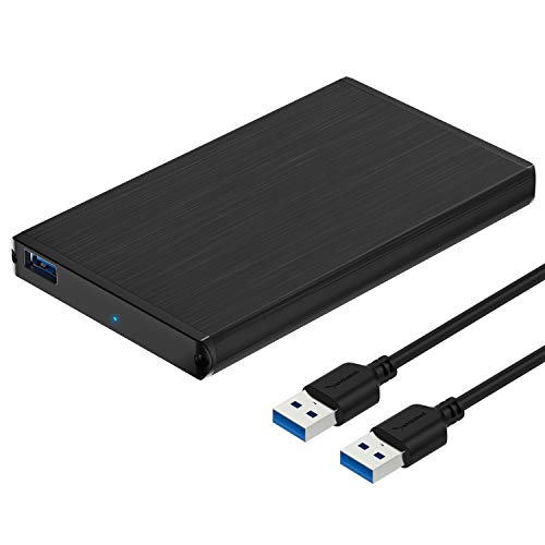 色：ブラック SABRENT 2.5インチ SSD外付けケース/ SATA SSD/ HDD (SSD 1TB SSD 2TB SSD 500GB SSD 4TB) 最大16TB/ USB3.0 SuperSpeed/ アルミ製/ 工具不要/ SATA 対応/PC ミニPC Macbook ノートPCに使用 EC-UK30