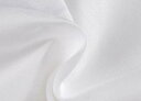 R.T. Home - Premium エジプト高級超長綿ホテル品質キング ロング サイズ230*210 掛け布団カバー (羽毛布団 または 肌掛け布団 に最適) 500スレッドカウント サテン織り ホワイト(白) 100番手糸で軽や
