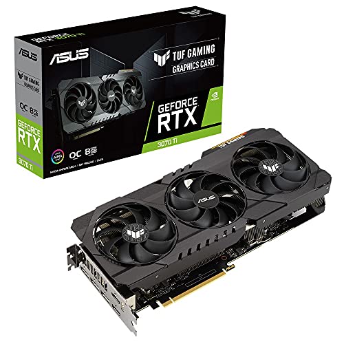 ASUS TUF Gaming NVIDIA* GeForce RTX* 3070 Ti ܥӥǥ OC/ PCIe 4.0 / 8GB GDDR6X / HDMI 2.1 / DisplayPort 1.4a /ǥ奢ܡե٥, ߥ꥿꡼졼ɤΥǥ/ GPU Tweak II TUF-RTX3070TI-O8G-GAM