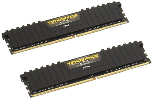 色：ブラック サイズ：4GB x2 CORSAIR DDR4 メモリモジュール VENGEANCE LPX シリーズ 4GB*2枚キット CMK8GX4M2A2400C16
