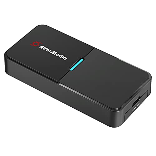 AVerMedia Live Streamer CAP 4K BU113 ‐ USB 3.1 HDMI ビデオキャプチャーデバイス 4K30 / 1080P60 HDR 映像配信/録画 デジタル一眼レフカメラ映像の取り込み、ミラーレスカメラ、アクションカム ePTZ対応 4K