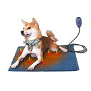 DRAWWIND ペットホットカーペット ヒーターマット 犬 猫 加熱マット 秋 冬 寒さ対策 暖房器具 7段階温度調節 恒温機能付き 噛み付き防止 洗濯可能 省エネ 防水 防塵 過熱保護 ポカポカ 中小型