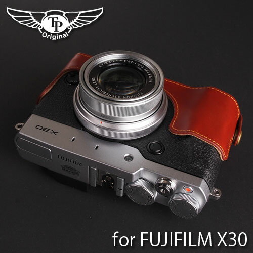 󂠂i TP Original FUJIFILM X30 p U[ JP[X Oil Brown IC uE  {v v ʃP[X {fB[n[tP[X ʊJ obe[\ TB04X30-BR