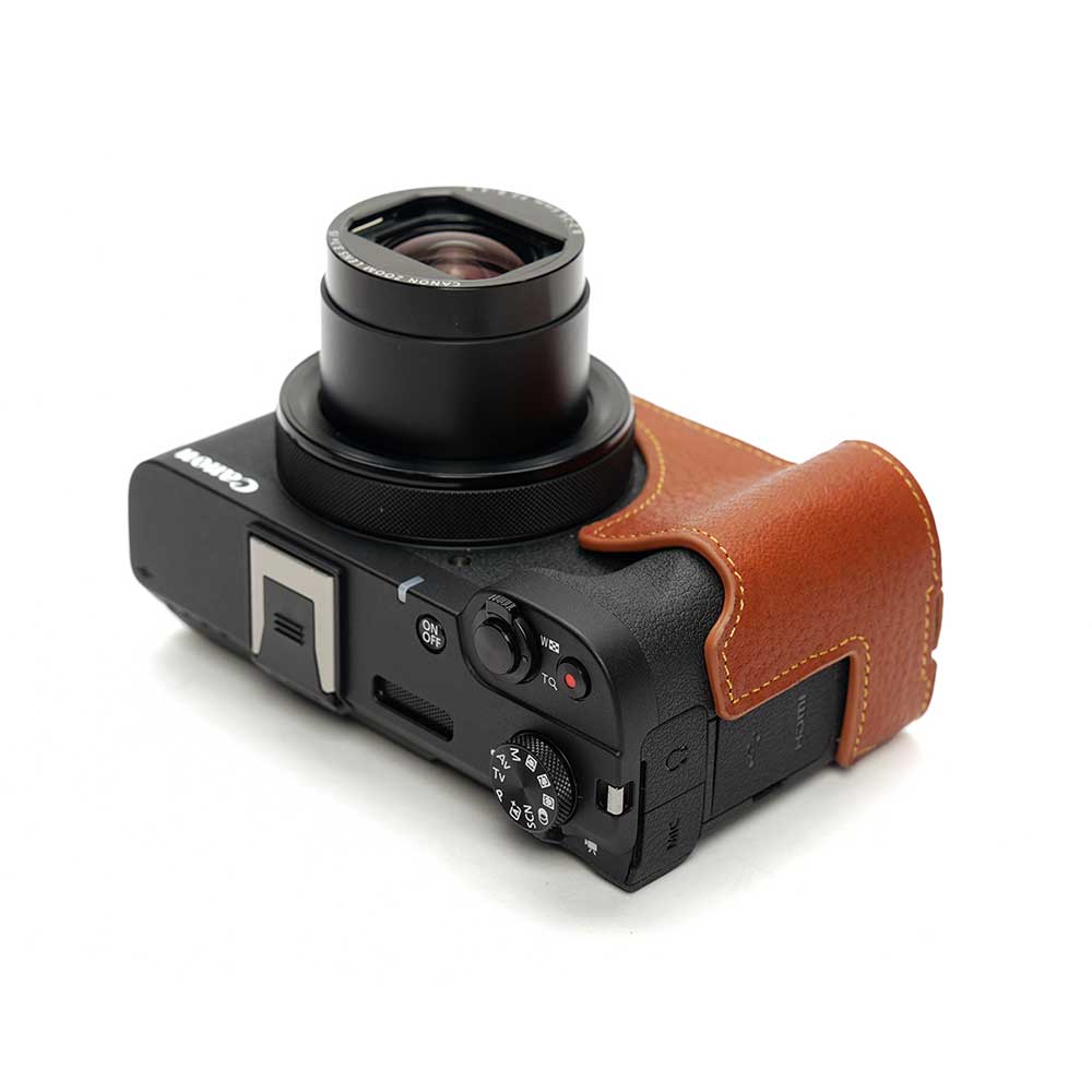 Canon PowerShot V1 専用 レザー ケース Volcano ボルケーノ TP Original カメラケ...