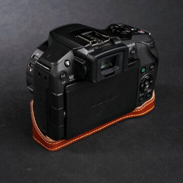 TP Original/ティーピー オリジナル Leather Camera Body Case レザーカメラボディケース for Panasonic LUMIX G6(DMC-G6) パナソニック ルミックス G6用オシャレ本革カメラケース EZ Series Oil Brown(オイル ブラウン)