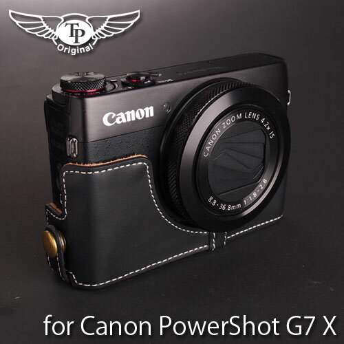 饱 TP Original Canon PowerShot G7X  쥶  Black ֥å  ܳ  ®̥ ̳ Хåƥ꡼򴹲ǽ Υ Υ TB04G7X-BK