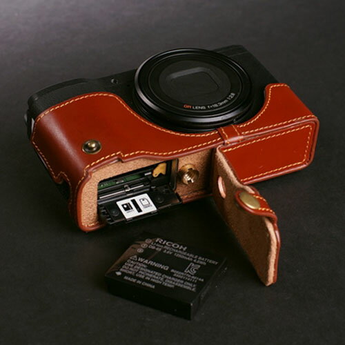 RICOH GR2 / GR 用 レザー ケース Brown ブラウン TP Original カメラケース おし...