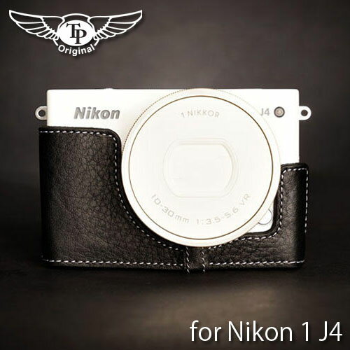 【30%OFF】 Nikon 1 J4 用 レザー ケース Black ブラック TP Original カメラケー...