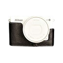【30%OFF】 Nikon 1 J4 用 レザー ケース Black ブラック TP Original カメラケース おしゃれ 本革 牛革 速写ケース ボディ...