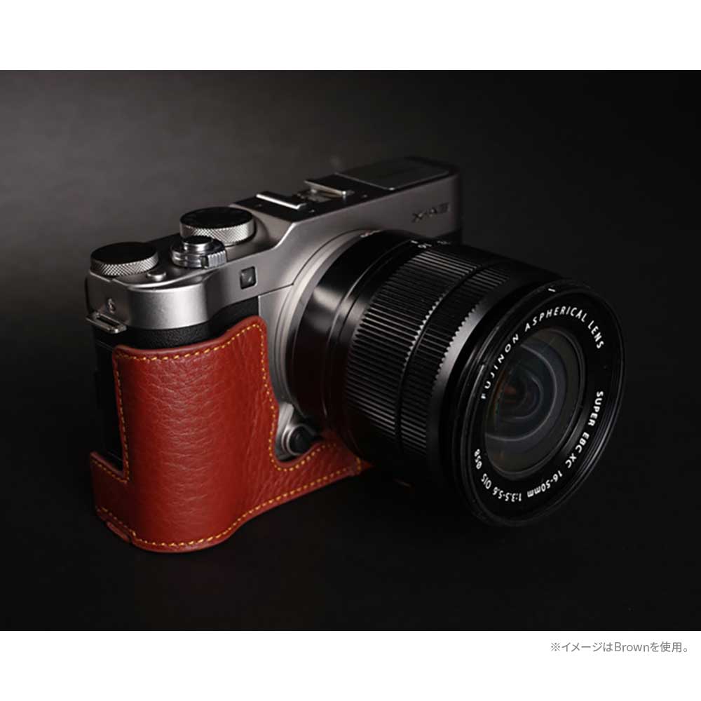 【50%OFF】 FUJIFILM X-A3 用 レザー ケース Black ブラック TP Original カメラケ...